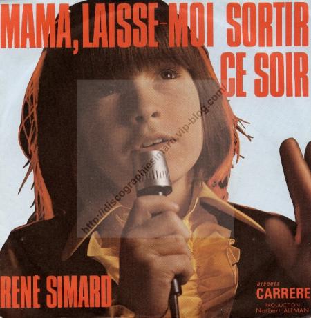 Mama, laisse-moi sortir ce soir / Un enfant comme les autres  (1974) FRANCE