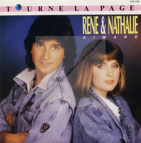Tourne la Page  (1987)  Single  FRANCE