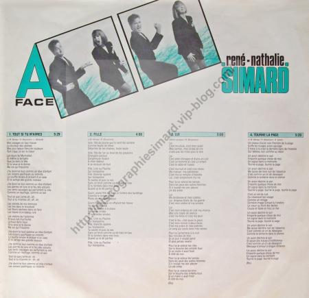 Les paroles des chansons de la Face A de l'album.