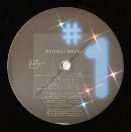 Nathalie Simard:  Face A