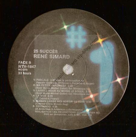 Disque 1 ... Face B