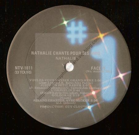 Nathalie chante pour ses amis:  Face A