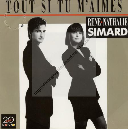 Tout si tu m'aimes / Version Longue  (1989)  Single  FRANCE